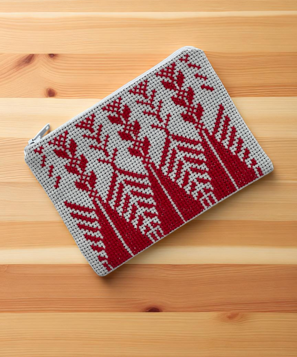 Geldbörse mit Tatreez Muster Nr. 33