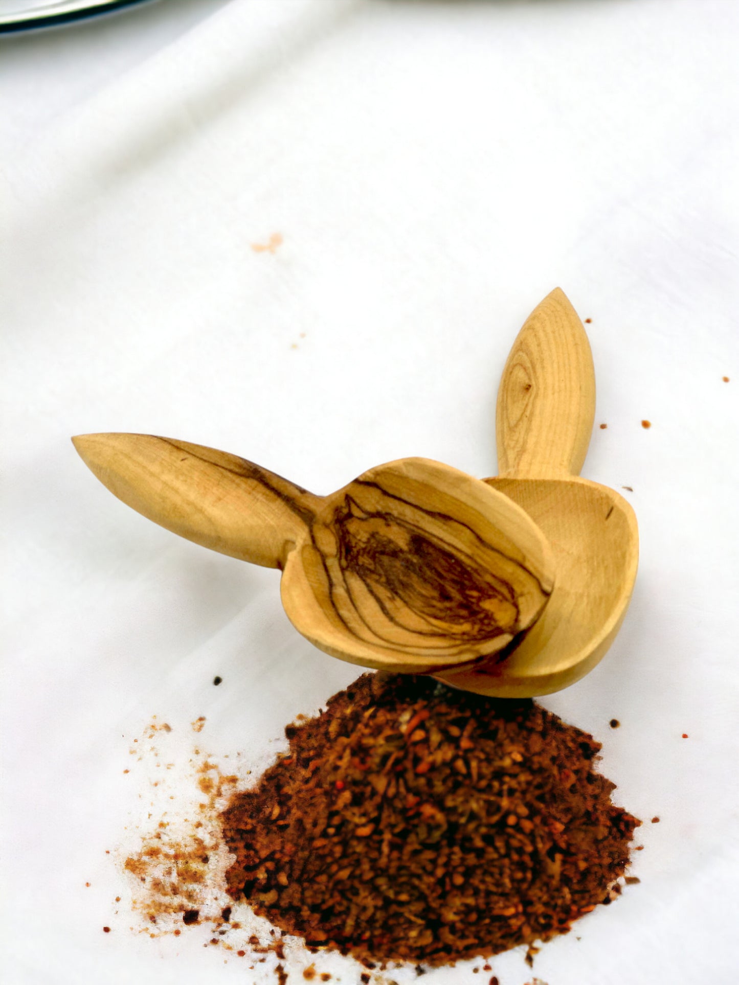 Kleiner Löffel - Handgefertigt aus Olivenholz