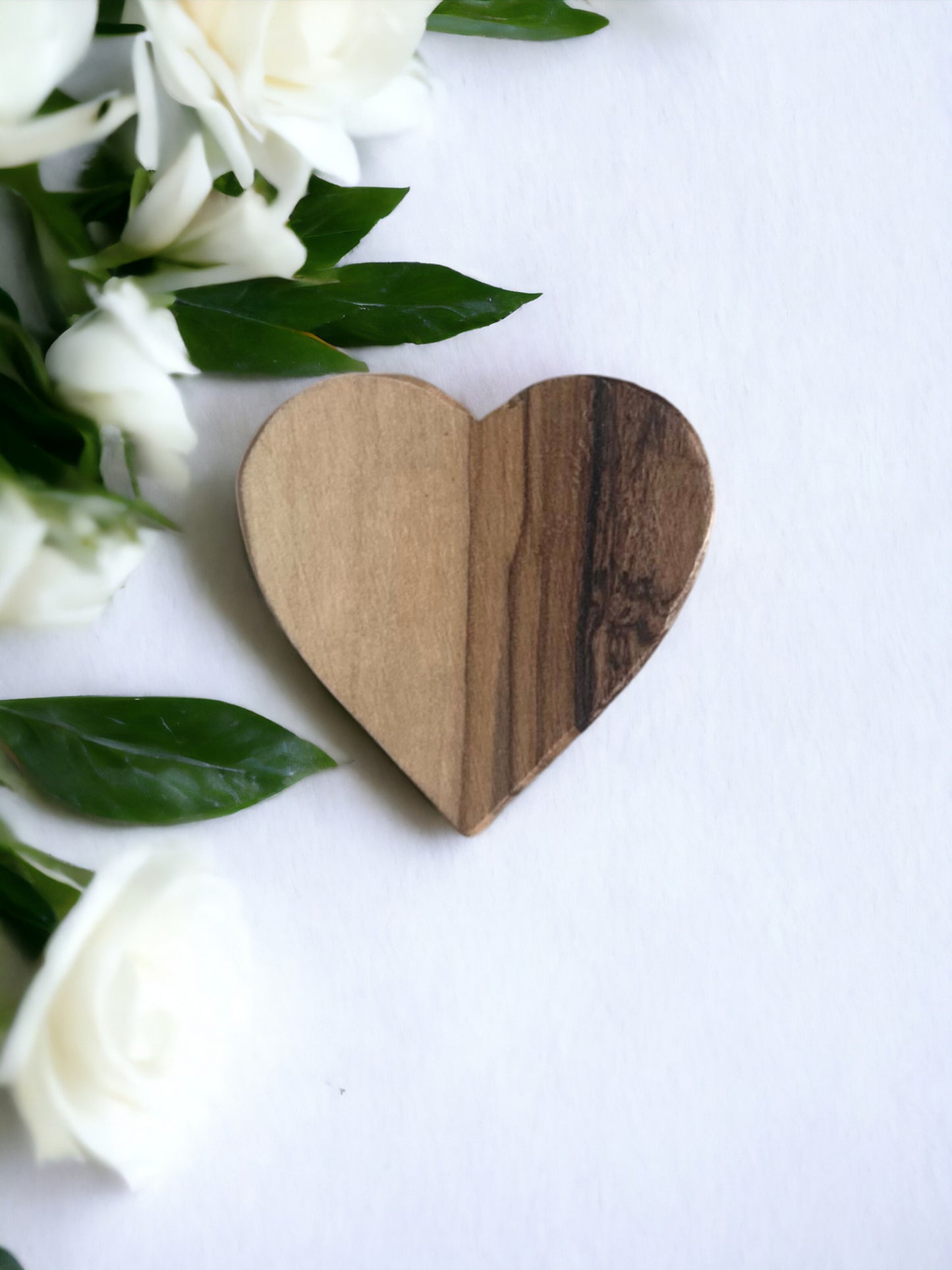 Olivenholz Herz aus Bethlehem