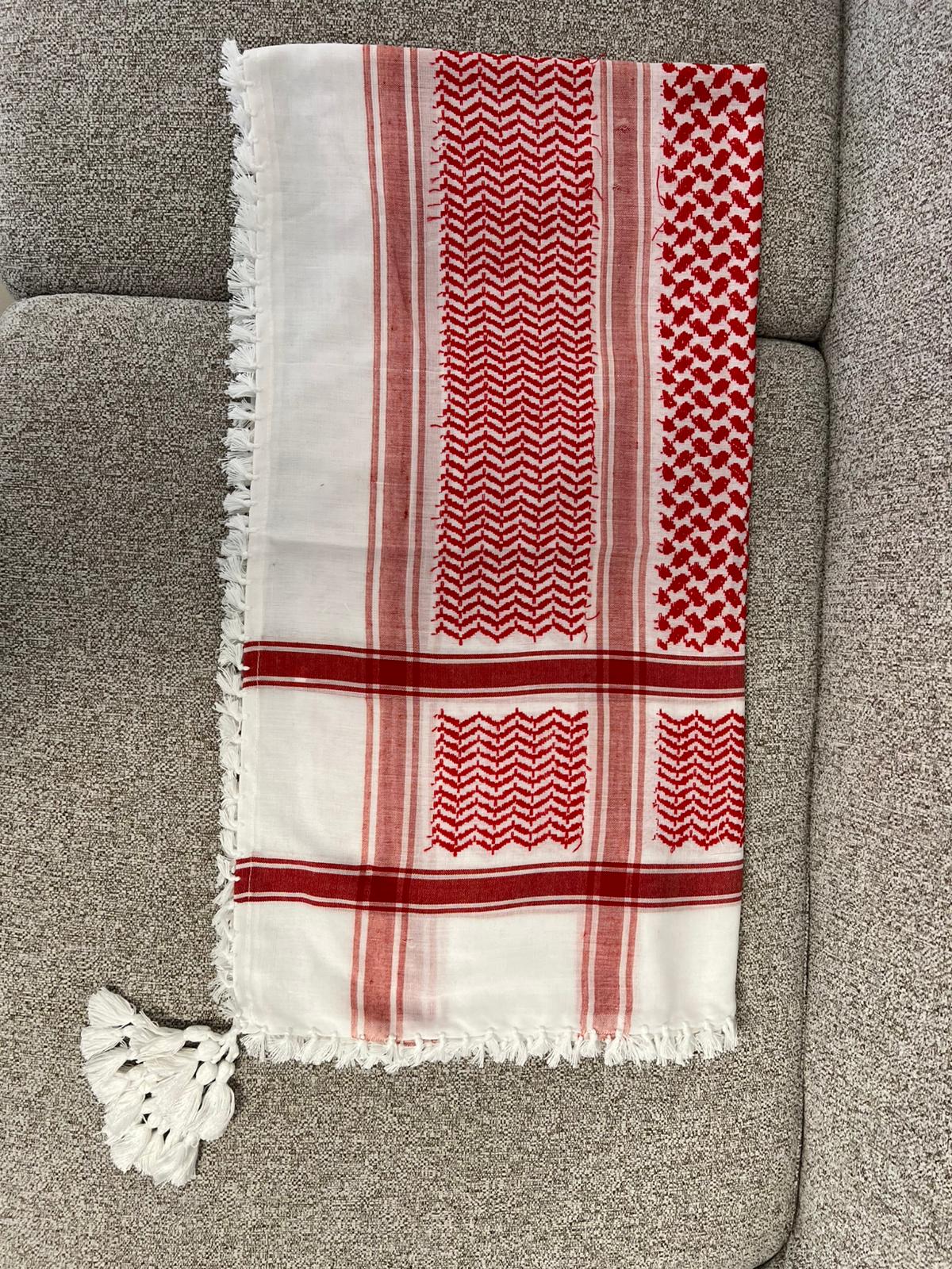 Palästinensische Kufiya 2. Variante