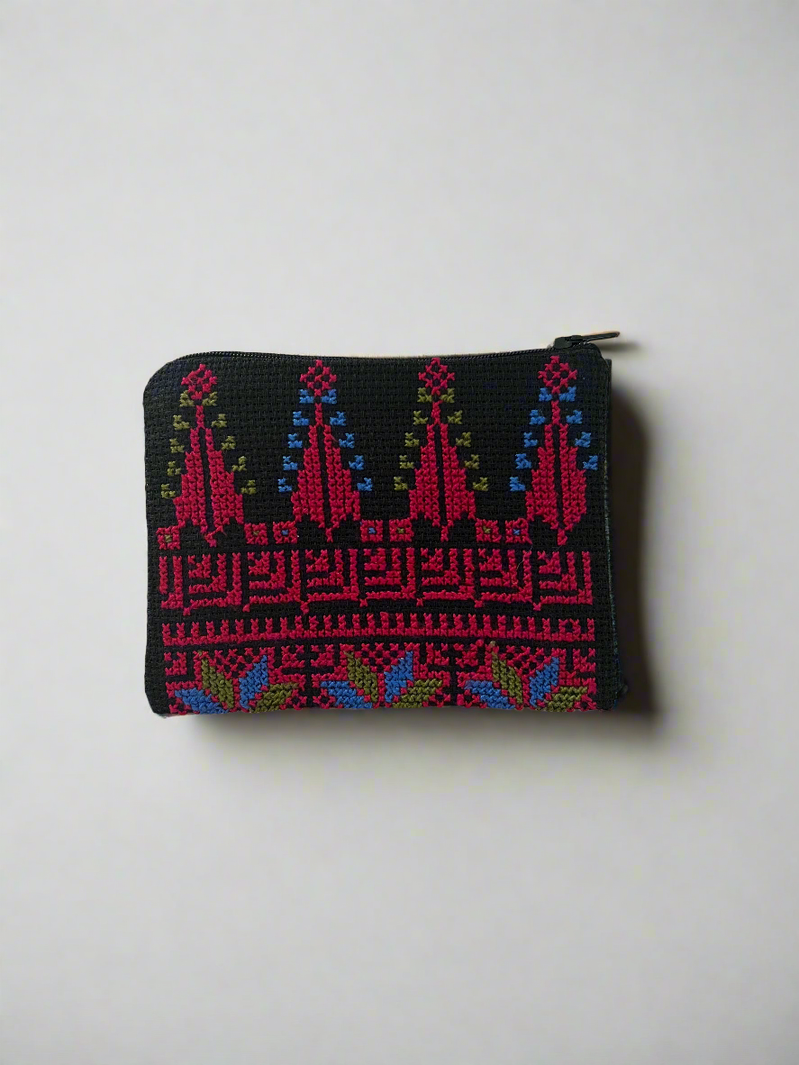 Geldbörse mit Tatreez Muster Nr. 21