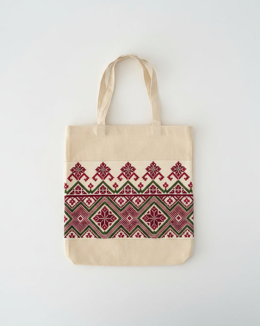 Tote Bag Einkaufstasche Tatreez Muster