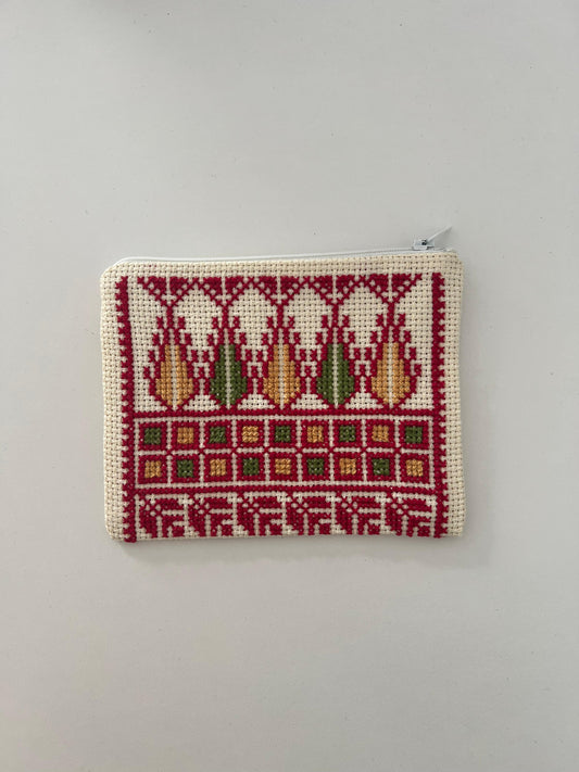 Geldbörse mit Tatreez Muster Nr. 23