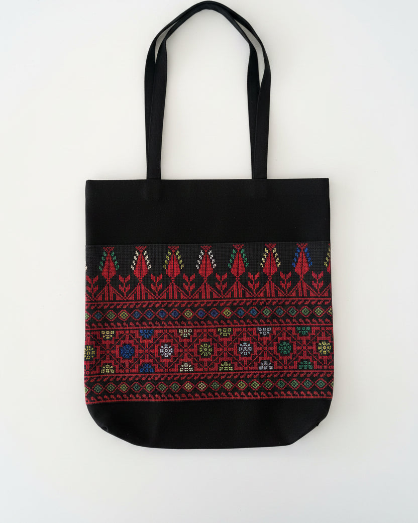 Tote Bag Einkaufstasche Tatreez Muster