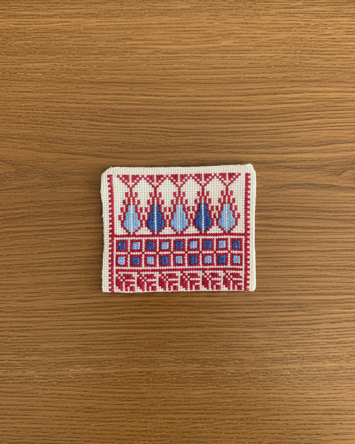 Geldbörse mit Tatreez Muster Nr. 8