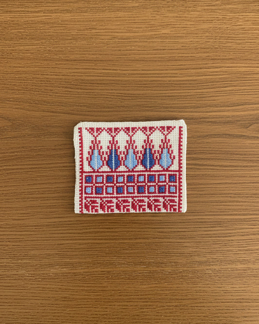 Geldbörse mit Tatreez Muster Nr. 8