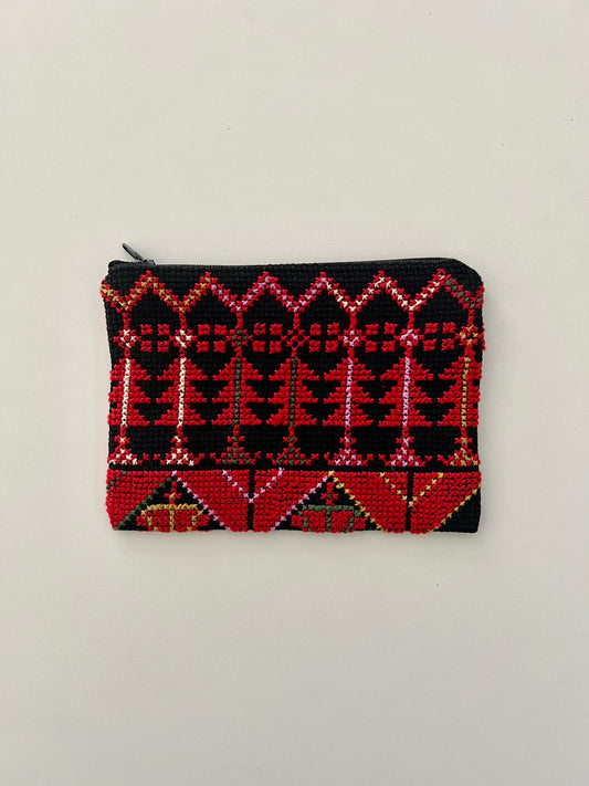 Geldbörse mit Tatreez Muster Nr. 37