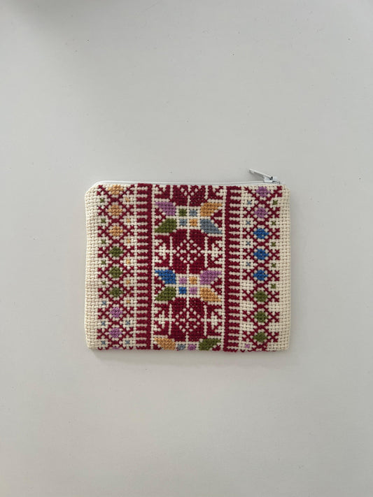 Geldbörse mit Tatreez Muster Nr. 16