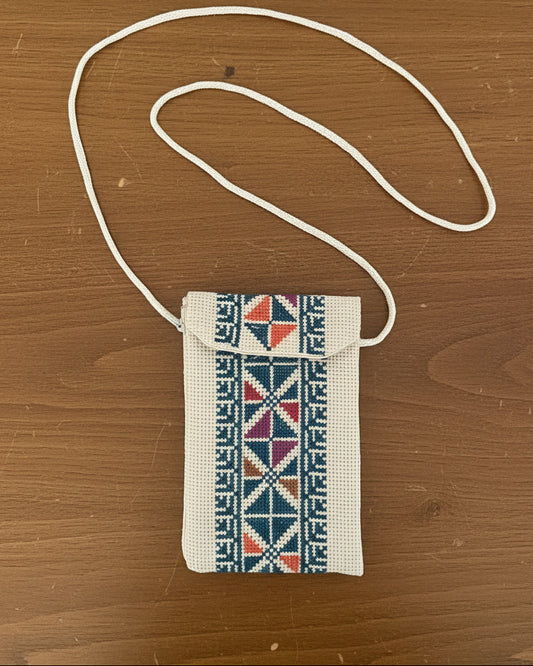 Umhängetasche mit Tatreez Muster Nr. 5