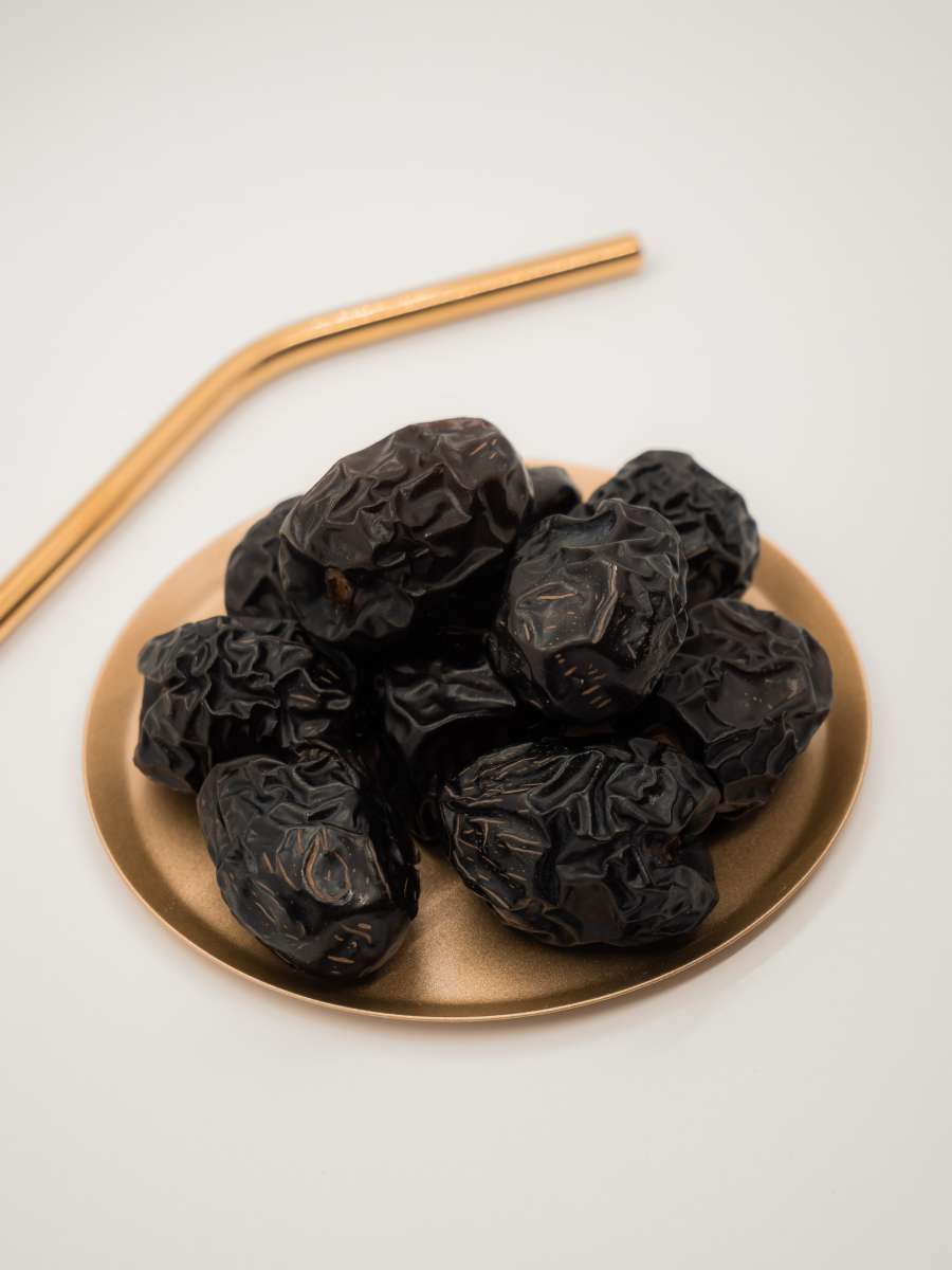 Echte Ajwa Datteln, auch Prophetendatteln genannt, kommen nur aus Saudi Arabien