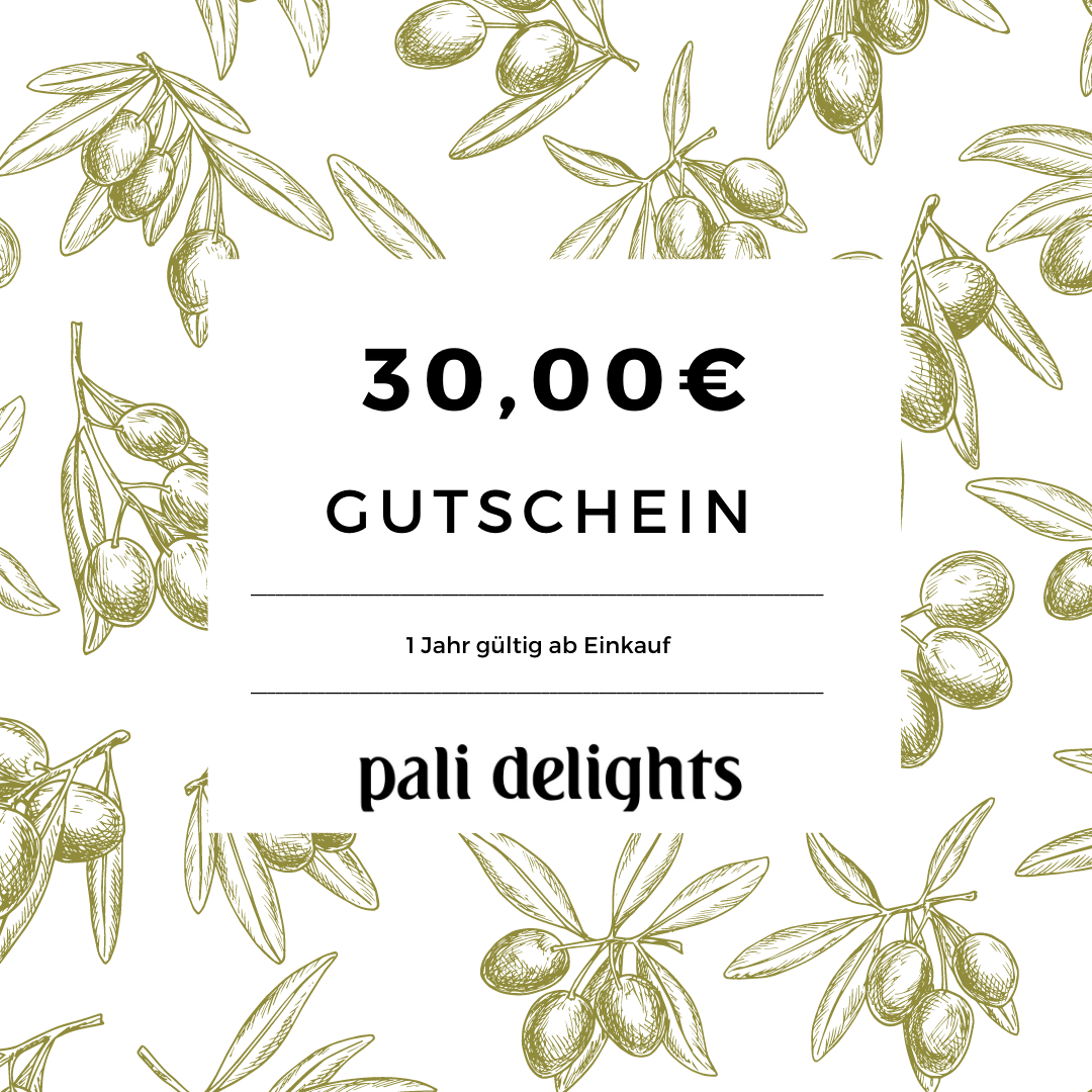 Gutschein für 30€