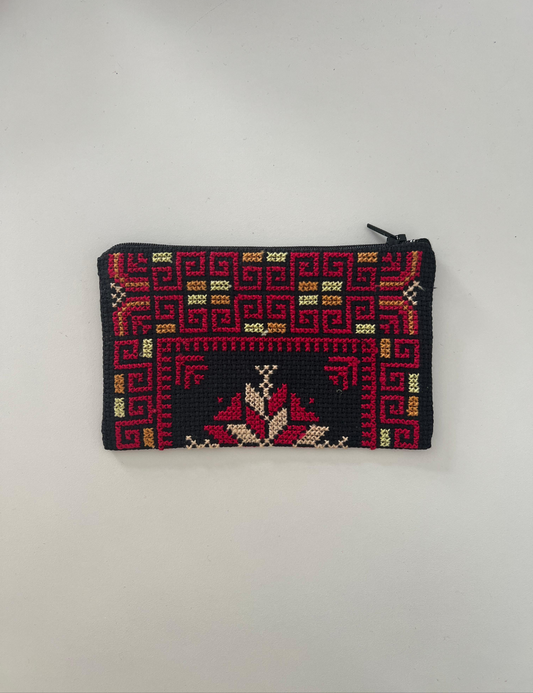 Geldbörse mit Tatreez Muster Nr. 9