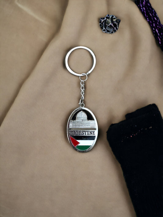 Palästina Schlüssel Anhänger