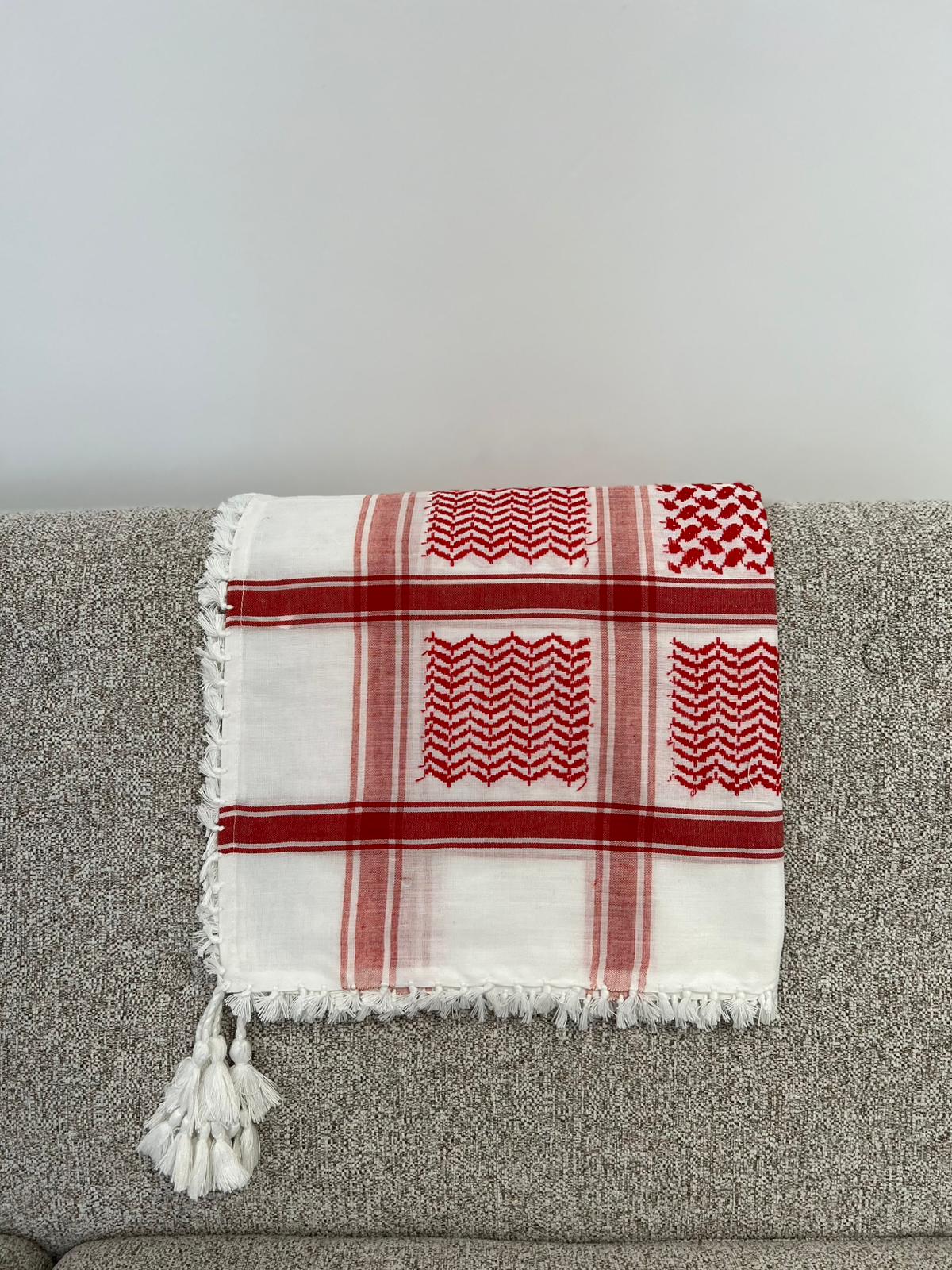 Palästinensische Kufiya 2. Variante