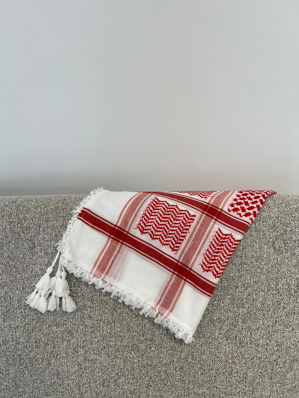 Palästinensische Kufiya 2. Variante