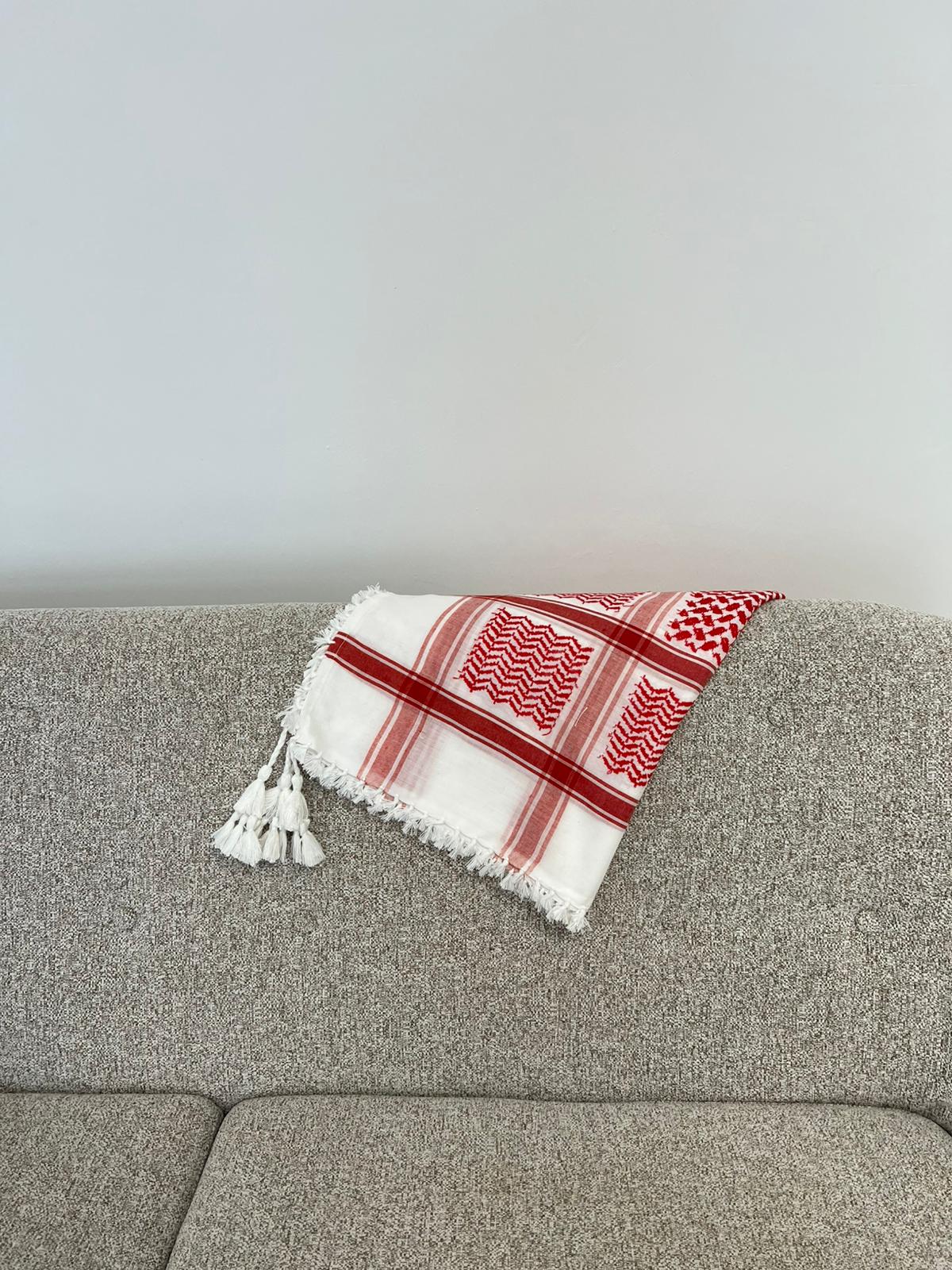 Palästinensische Kufiya 2. Variante