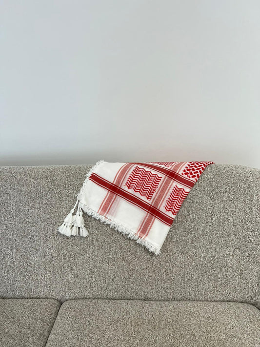 Palästinensische Kufiya 2. Variante