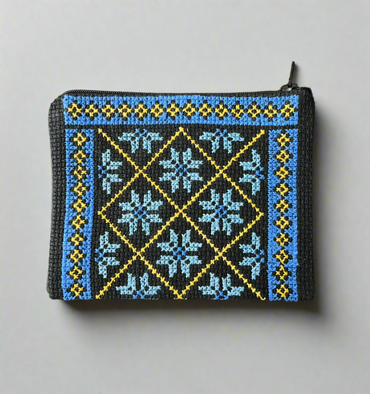 Geldbörse mit Tatreez Muster Nr. 14