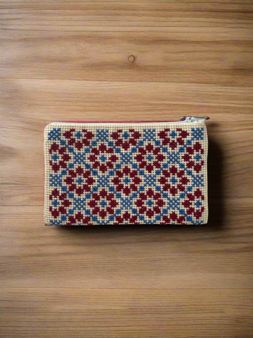 Geldbörse mit Tatreez Muster Nr. 25