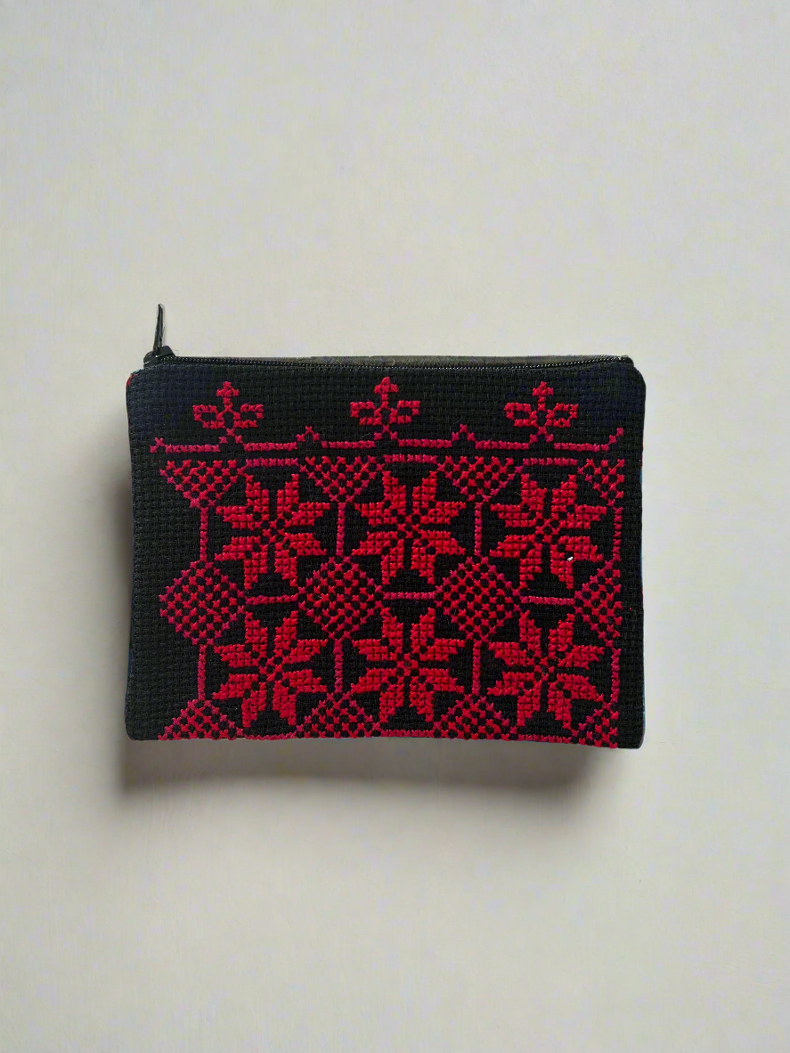 Geldbörse mit Tatreez Muster Nr. 26