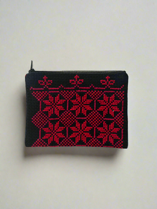 Geldbörse mit Tatreez Muster Nr. 26