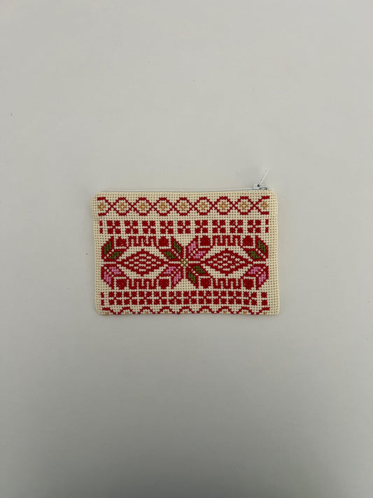 Geldbörse mit Tatreez Muster Nr. 24