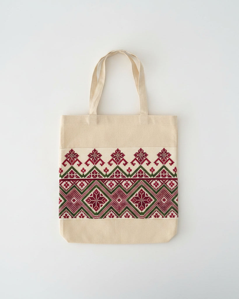 Tote Bag Einkaufstasche Tatreez Muster