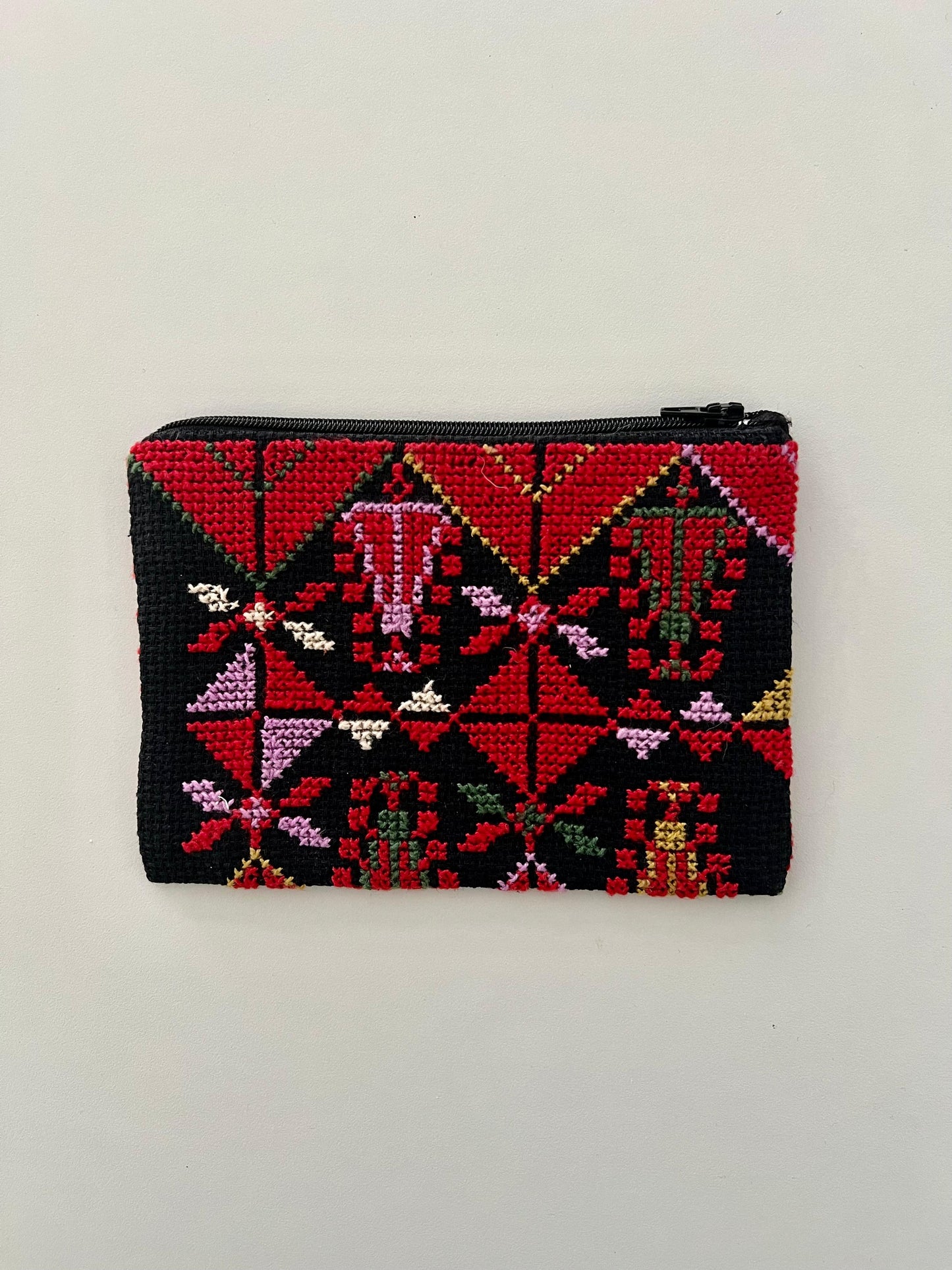 Geldbörse mit Tatreez Muster Nr. 37