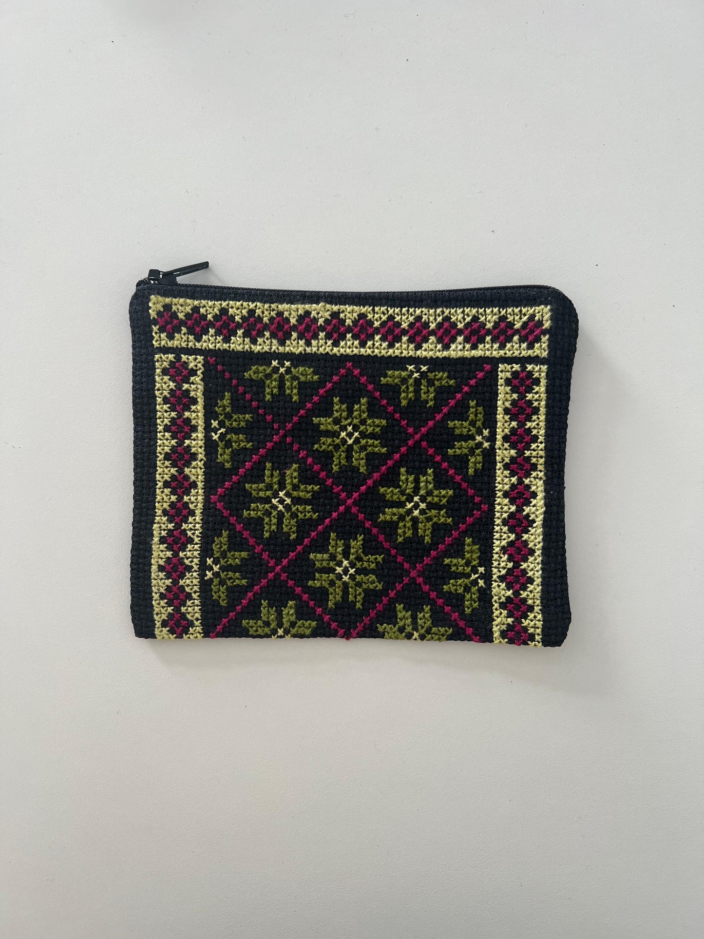 Geldbörse mit Tatreez Muster Nr. 27